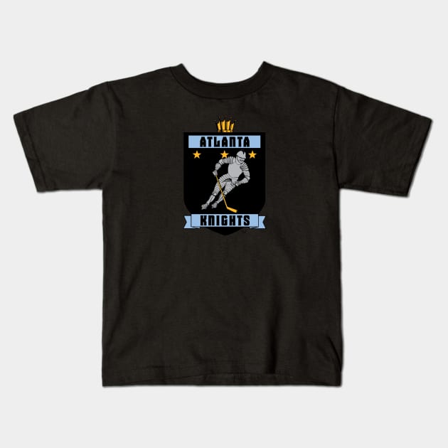 Atlanta Knights Kids T-Shirt by HeyBeardMon